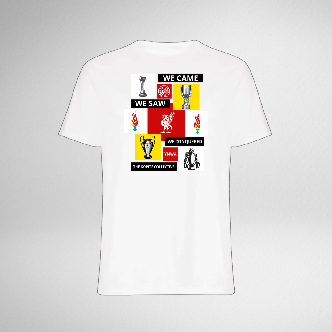 WE CAME WE SAW WE CONQUERED TEE