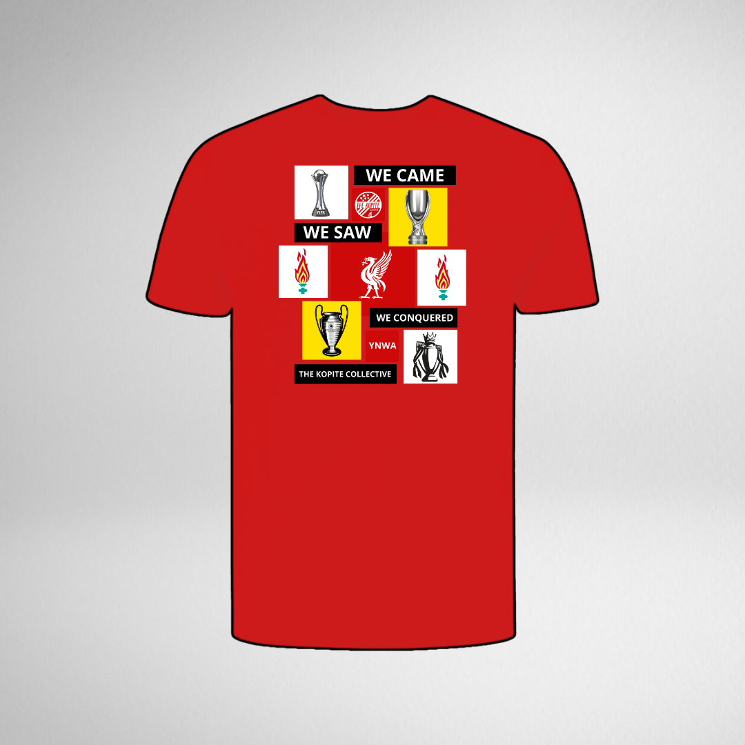 WE CAME WE SAW WE CONQUERED TEE