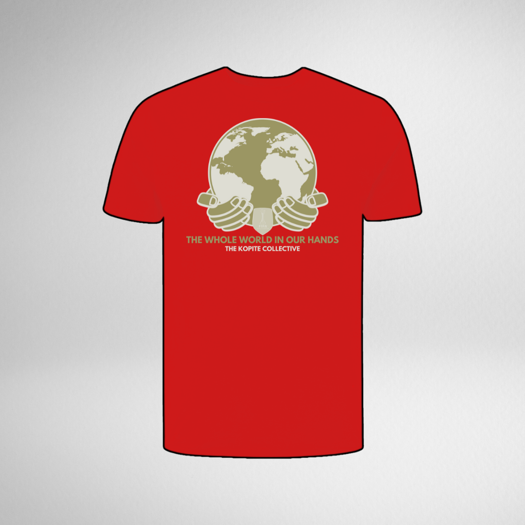 THE WHOLE WORLD IN OUR HANDS TEE