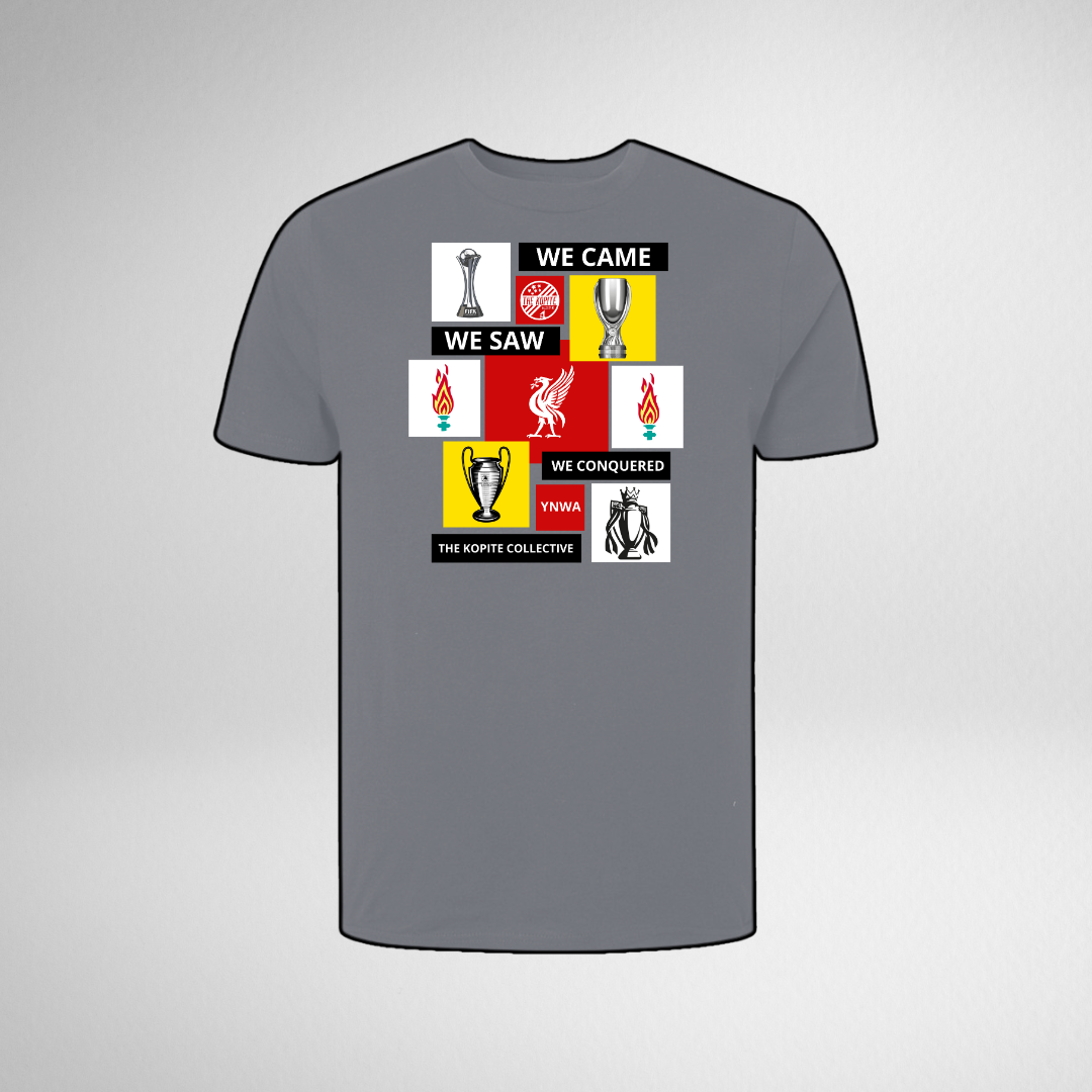 WE CAME WE SAW WE CONQUERED TEE
