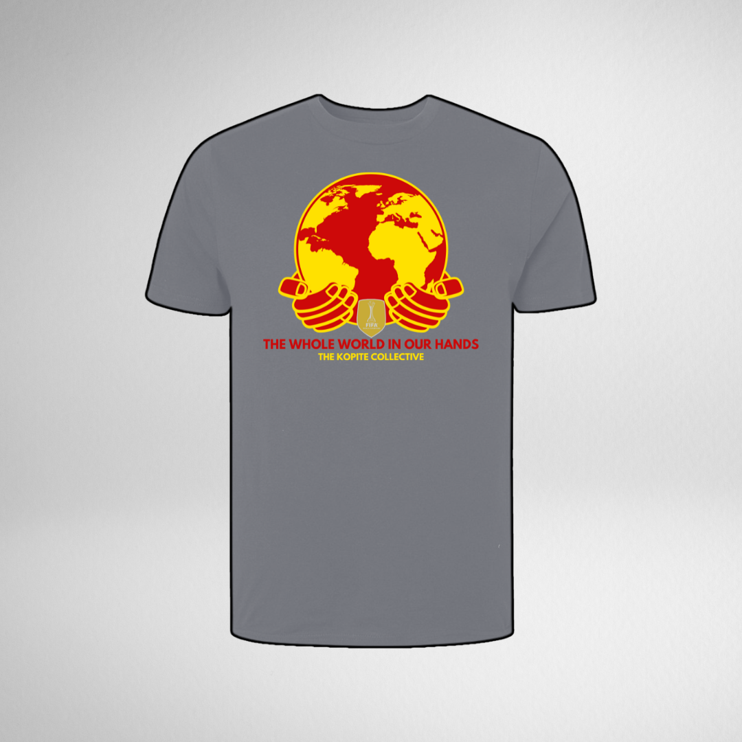THE WHOLE WORLD IN OUR HANDS TEE