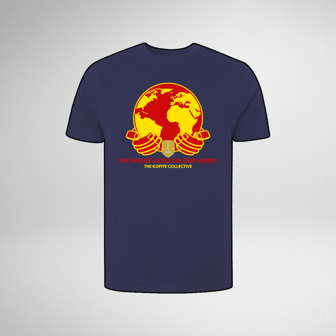 THE WHOLE WORLD IN OUR HANDS TEE