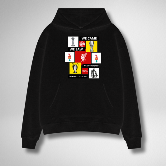 WE CAME WE SAW WE CONQUERED HOODIE