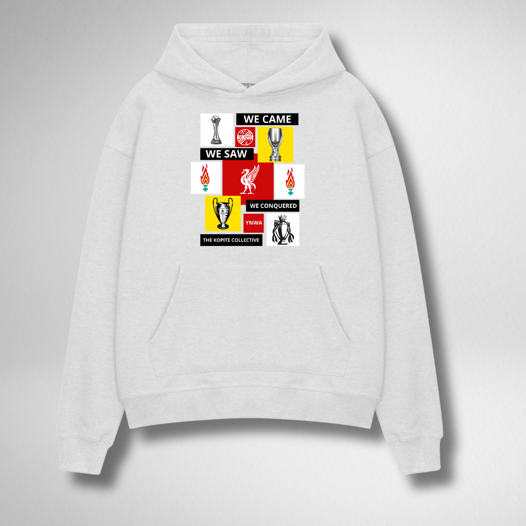 WE CAME WE SAW WE CONQUERED HOODIE