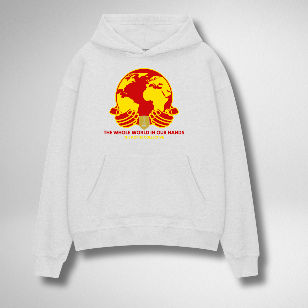 THE WHOLE WORLD IN OUR HANDS HOODIE