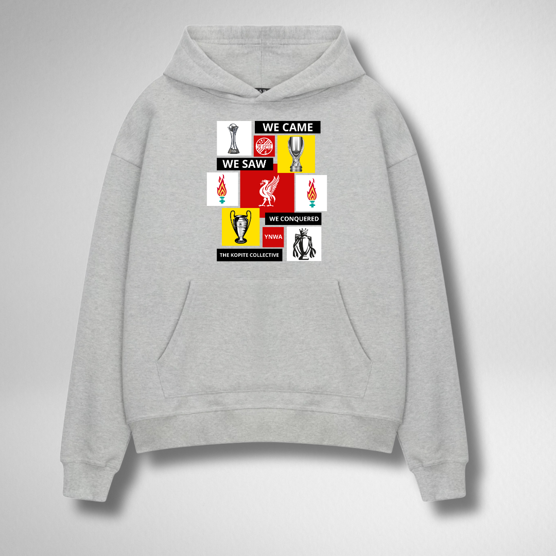 WE CAME WE SAW WE CONQUERED HOODIE