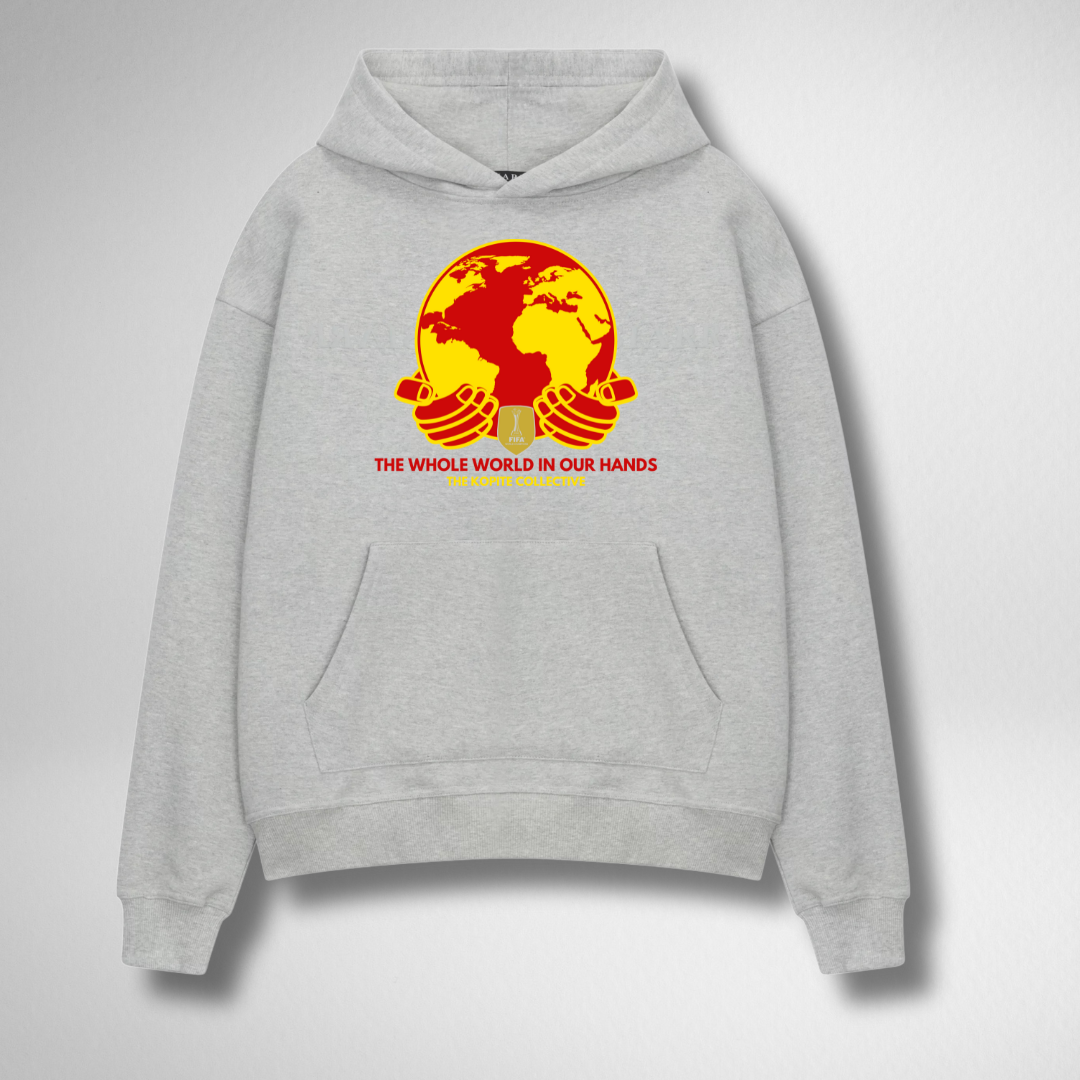 THE WHOLE WORLD IN OUR HANDS HOODIE