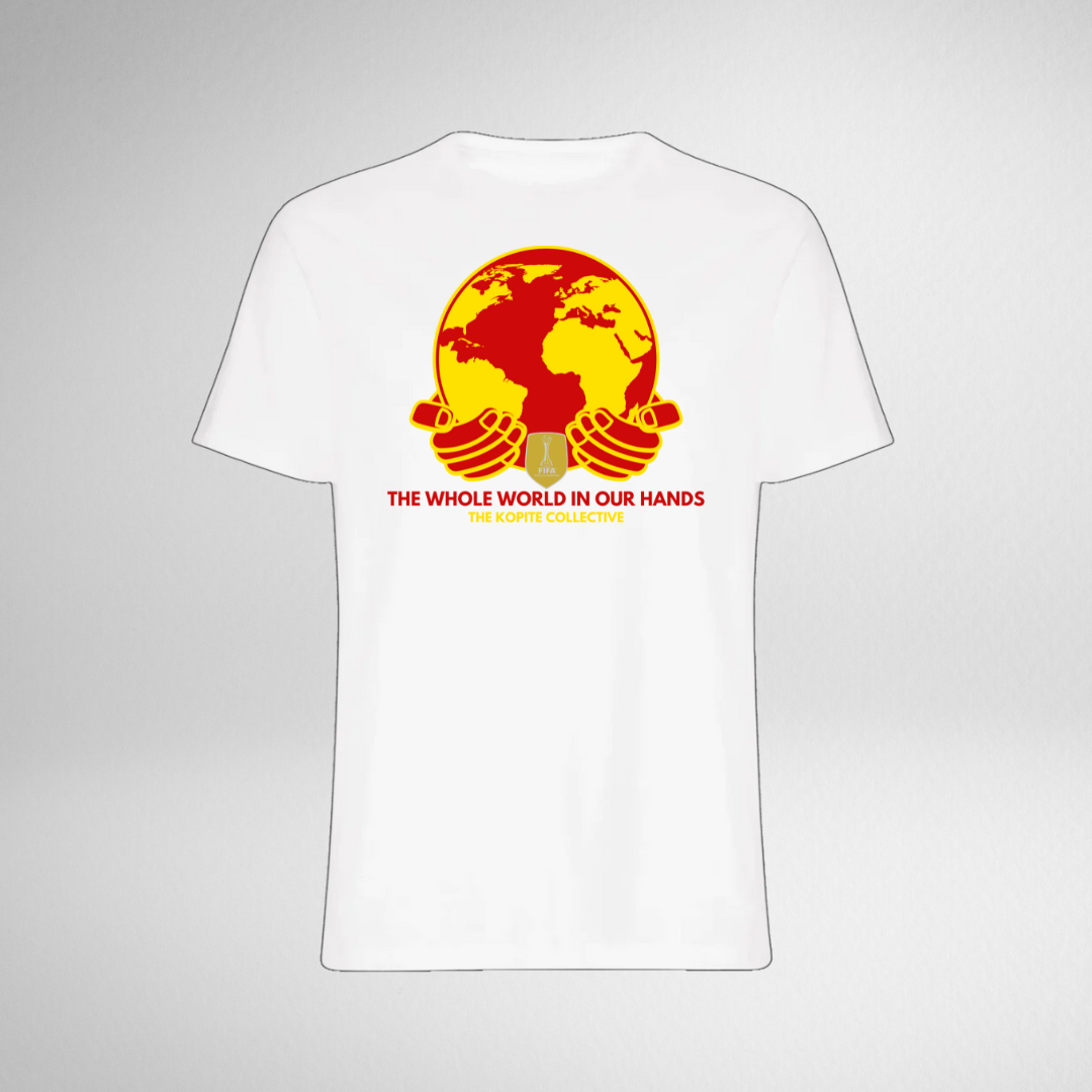 THE WHOLE WORLD IN OUR HANDS TEE