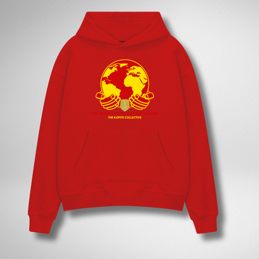 THE WHOLE WORLD IN OUR HANDS HOODIE