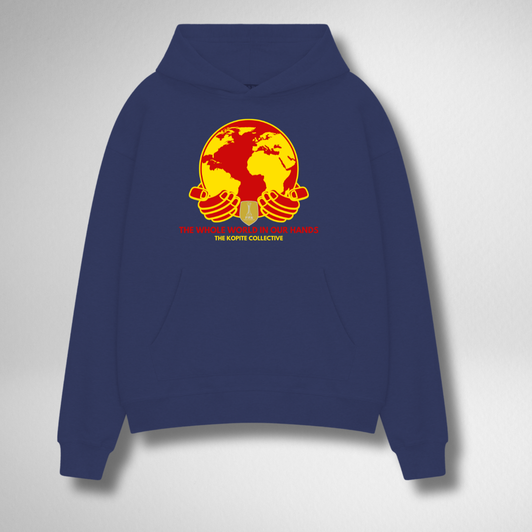 THE WHOLE WORLD IN OUR HANDS HOODIE