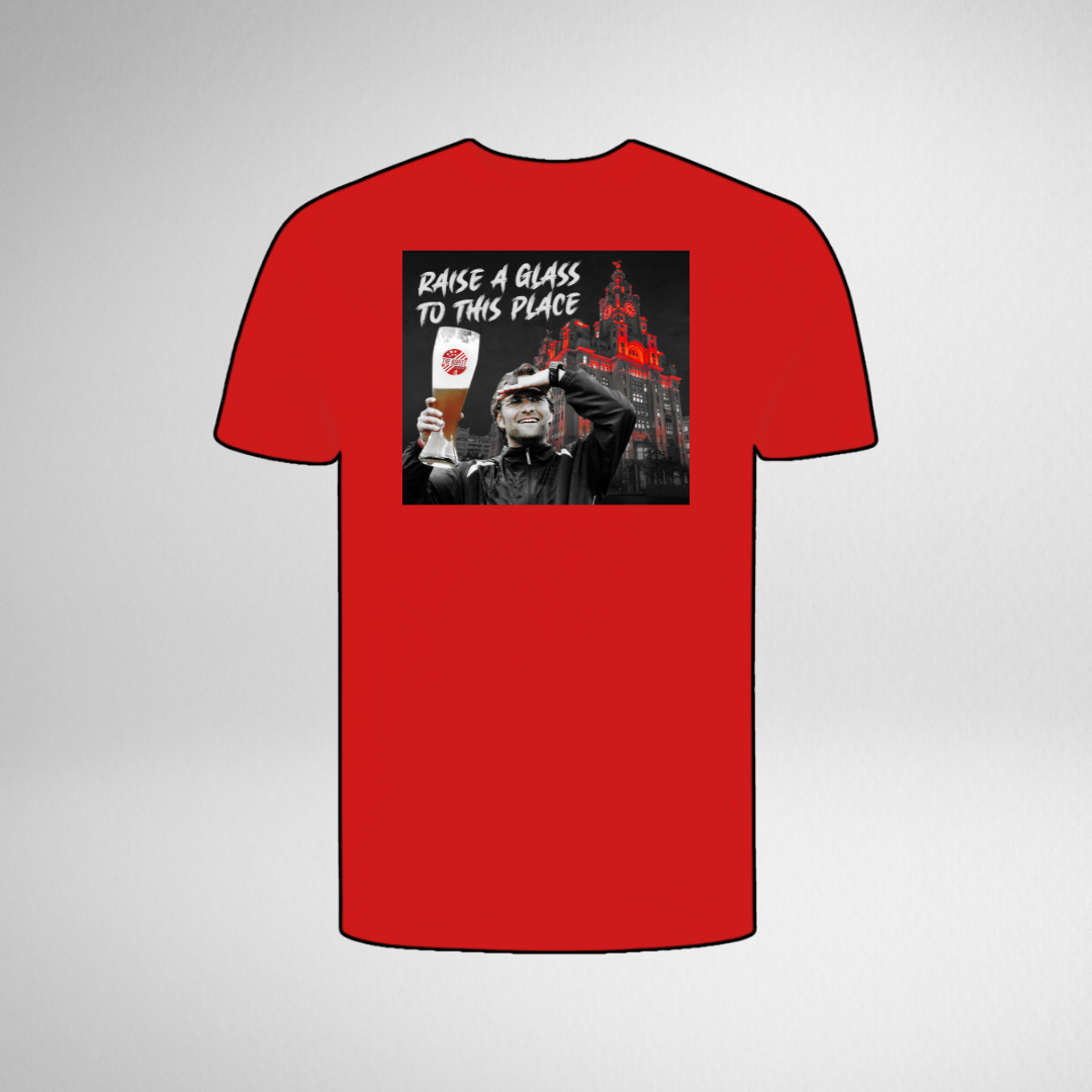 RAISE A GLASS TO THIS PLACE TEE
