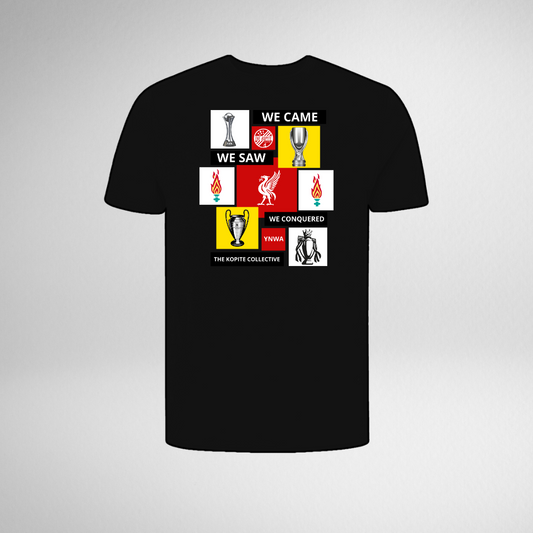 WE CAME WE SAW WE CONQUERED TEE