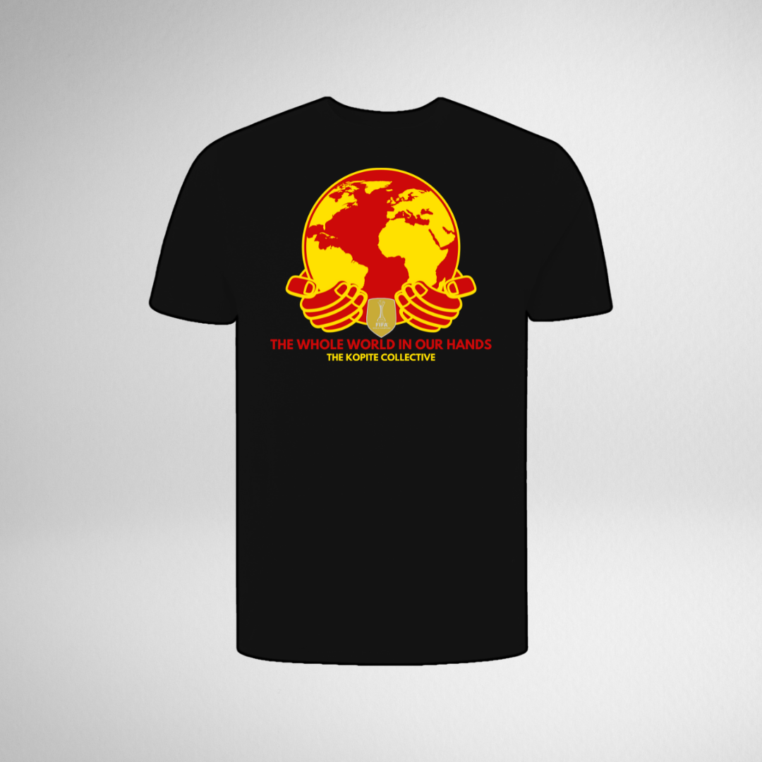 THE WHOLE WORLD IN OUR HANDS TEE