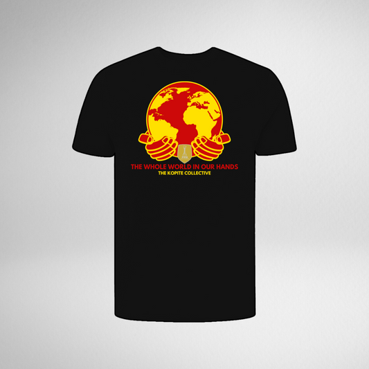 THE WHOLE WORLD IN OUR HANDS TEE
